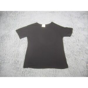 Peace Love Cake Shirt Womens Medium Black‎ Short Sleeve